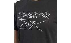 Reebok Wor Sup Bl Tee Women's Blouse Black FT0955