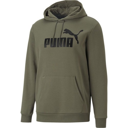Мужская толстовка Puma Ess Big Logo Hoodie Khaki 586687 36