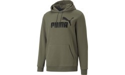 Мужская толстовка Puma Ess Big Logo Hoodie Khaki 586687 36