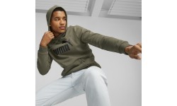 Puma vīriešu džemperis Ess Big Logo Hoodie Khaki 586687 36