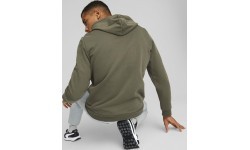 Puma vīriešu džemperis Ess Big Logo Hoodie Khaki 586687 36