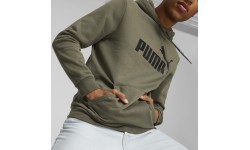 Мужская толстовка Puma Ess Big Logo Hoodie Khaki 586687 36