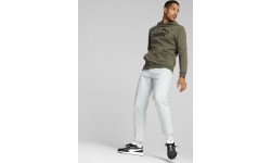 Puma Men's Ess Big Logo Hoodie Khaki 586687 36
