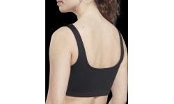 Женский спортивный бюстгальтер Reebok Wor Rib Bralette чёрный GS1953
