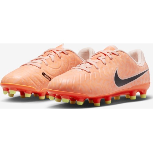 Детские футбольные бутсы Nike Jr Legend 10 Academy FG/MG Orange DZ3188 800