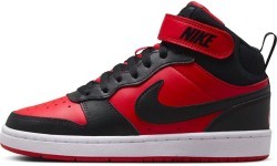 Nike Court Borough Mid 2 подростковая обувь Black Red CD7782 602