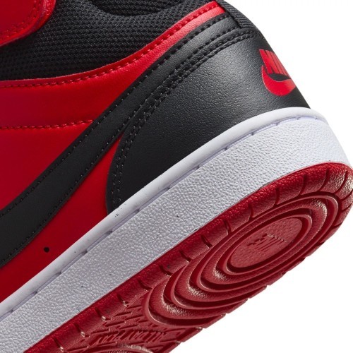 Nike Court Borough Mid 2 pusaudžu apavi Black Red CD7782 602