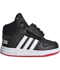Adidas Hoops Mid 2.0 I детские кроссовки, чёрные FY9291