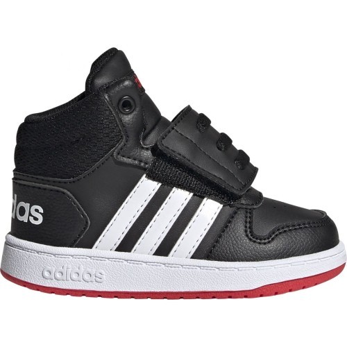 Adidas Hoops Mid 2.0 I детские кроссовки, чёрные FY9291