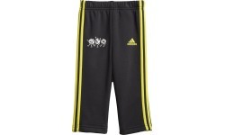 Adidas I Lil 3S Jog FL bērnu sporta tērps melns zaļš GN7258