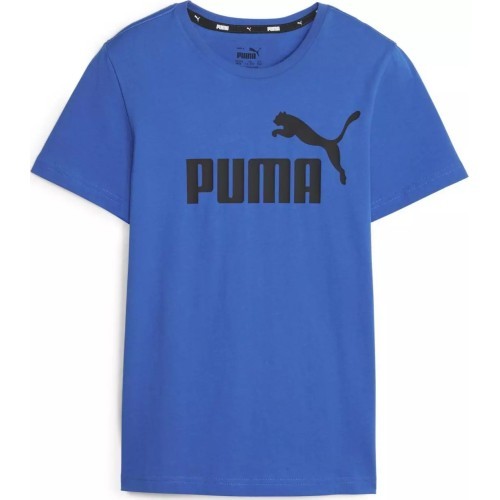 Puma Ess Logo pusaudžu T-krekls, zils 586960 47