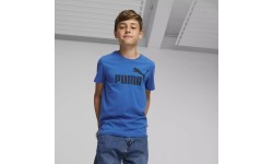 Puma Ess Logo Tee Junior T-Shirt Blue 586960 47