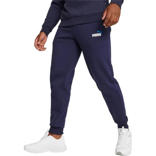 Puma sporta bikses vīriešiem Ess+ 2 Col Logo tumši zilas 586767 07