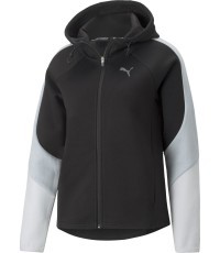 Женский свитшот Puma Evostripe Full Zip, чёрный, 849809 01