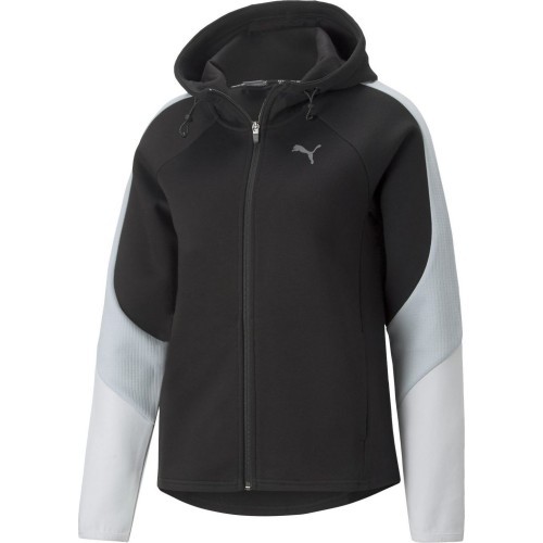 Puma sieviešu džemperis Evostripe Full Zip, melns, 849809 01