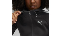 Puma sieviešu džemperis Evostripe Full Zip, melns, 849809 01