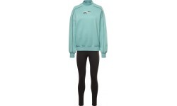 Reebok Te MYT Tracksuit Women's Black Green HH7711