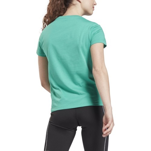 Reebok Wor Comm Cotton Tee sieviešu blūze zaļa GR9474