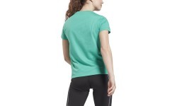 Reebok Wor Comm Cotton Tee sieviešu blūze zaļa GR9474