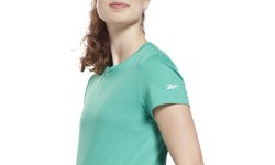 Reebok Wor Comm Cotton Tee sieviešu blūze zaļa GR9474