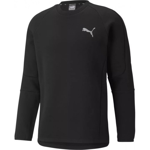 Мужская толстовка Puma Evostripe Crew, чёрная 589418 01