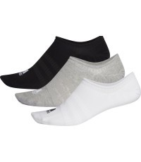 Носки Adidas Light Nosh 3PP, чёрные/серые/белые