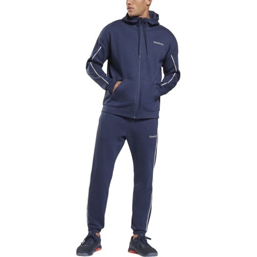 Мужской спортивный костюм Reebok TE Piping Flc Track, синий