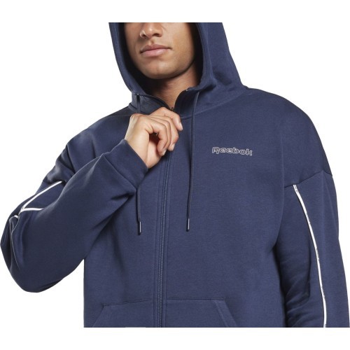 Reebok TE Piping Flc Track vīriešu sporta tērps, zils