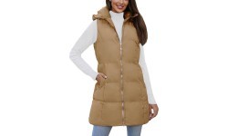 J.Style Women's Vest Beige 5M721-84