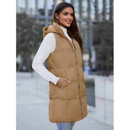 J.Style Women's Vest Beige 5M721-84
