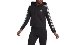 Adidas sieviešu džemperis W 3S FT Crop Hoodie Black GM5582