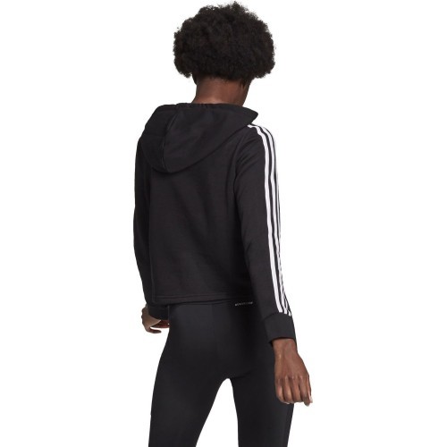 Adidas sieviešu džemperis W 3S FT Crop Hoodie Black GM5582