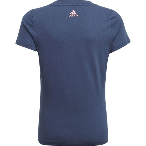 Футболка для девочек Adidas G Lin T Blue GN4051