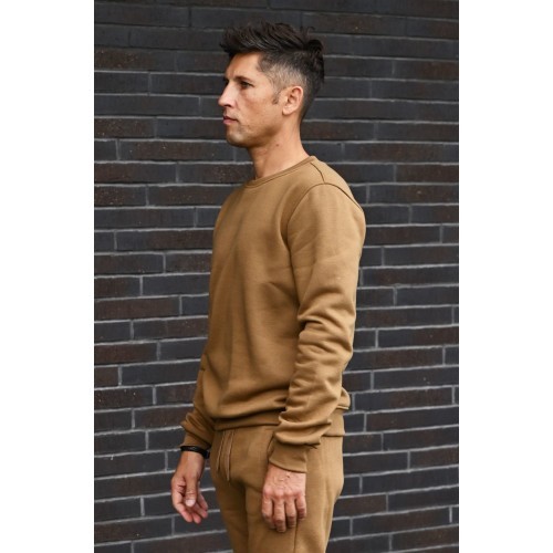 J.Style vīriešu flīsa džemperis, brūns 68B2001-158
