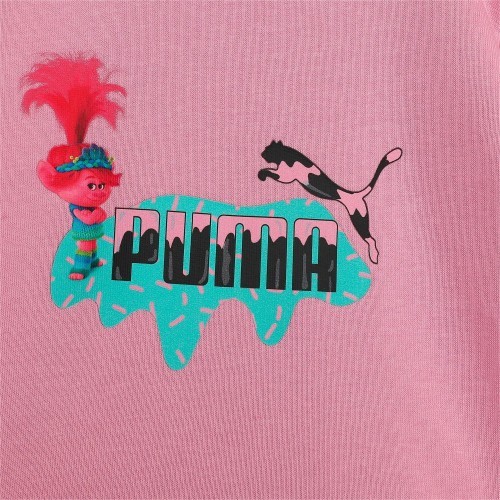 Детский спортивный костюм Puma x Trolls Minicat Crew, розовый 627382 48