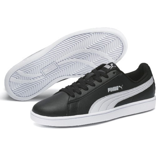 Детская обувь Puma Up Jr чёрно-белая 373600 01