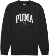 Мужская толстовка Puma Squad Crew FL чёрная 681794 01