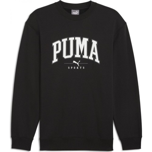 Мужская толстовка Puma Squad Crew FL чёрная 681794 01