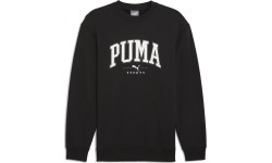 Мужская толстовка Puma Squad Crew FL чёрная 681794 01