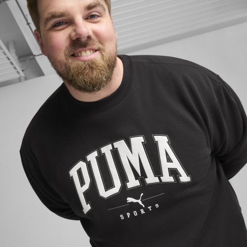 Puma Squad Crew FL Men's Sweatshirt Black 681794 01