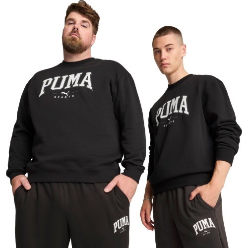 Puma Squad Crew FL vīriešu džemperis melns 681794 01