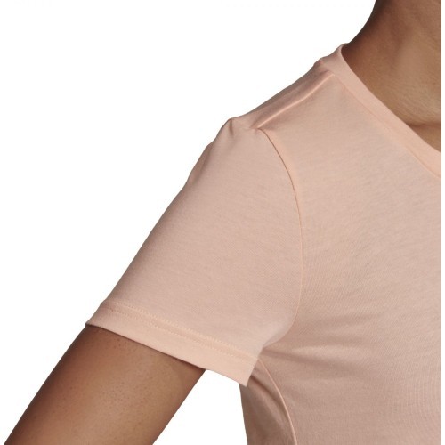 Adidas W MH Flower Tee Women's Top Pink ED6161