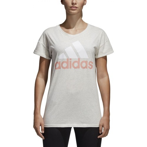 Женская рубашка Adidas Ess Lin Lo Tee White CF8829