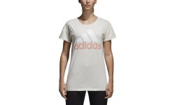 Adidas Ess Lin Lo Tee Women's Shirt White CF8829