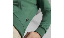 Puma Men's Sweatshirt Ess+ 2 Col Big Logo Green 586765 37