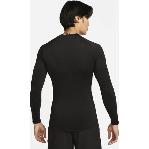 Nike Pro Dri-FIT Tight Top LS vīriešu krekls, melns FB7919 010