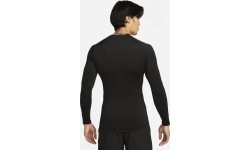 Nike Pro Dri-FIT Tight Top LS vīriešu krekls, melns FB7919 010