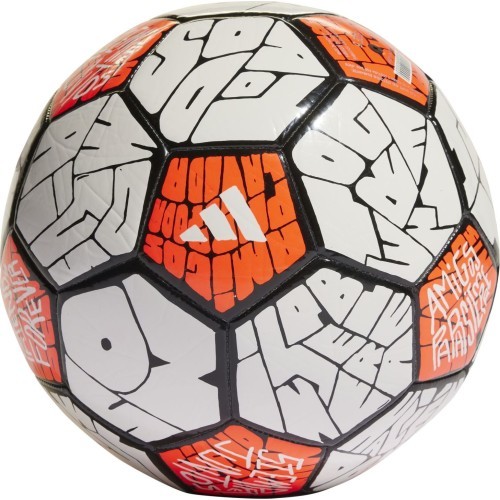 Adidas Messi Club futbola bumba, oranža/balta HE3814