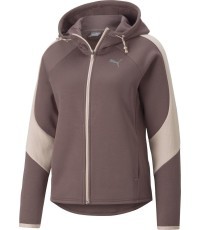 Puma Evostripe Full Zip Women's Sweatshirt Purple 849809 75