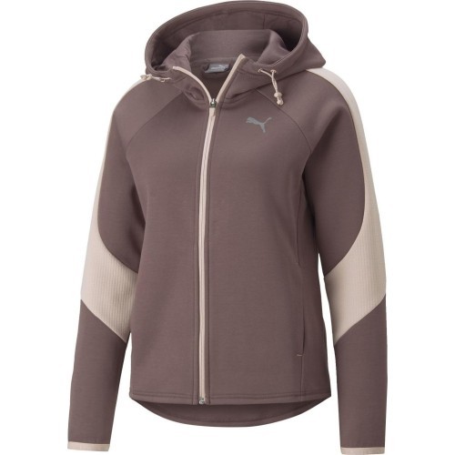 Puma Evostripe Full Zip Women's Sweatshirt Purple 849809 75